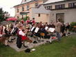 Koncert dechové kapely z Wörglu na zahradě U Krbů